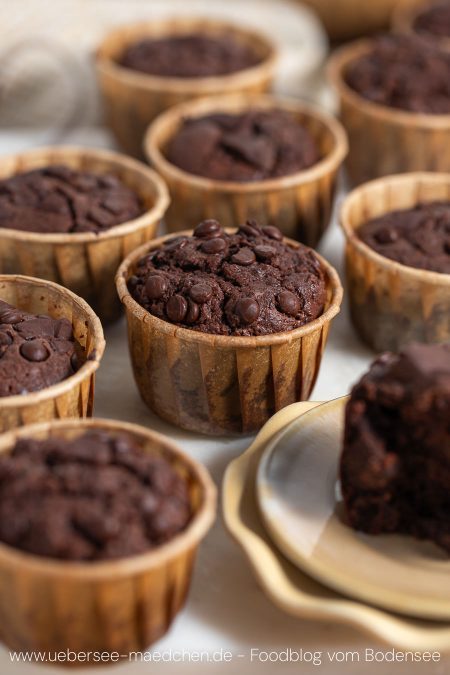 Schokomuffins das ultimativ beste Rezept wie in Olympia von ÜberSee-Mädchen Foodblog vom Bodensee