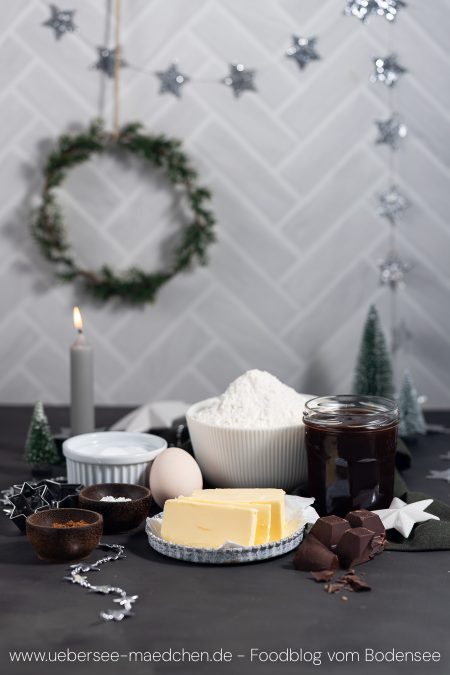 Zutaten für Hildabrötchen mit Zimt und Pflaumenmus Schokolade Rezept